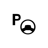 Opozorilna lučka funkcije »samodejnega parkiranja«
